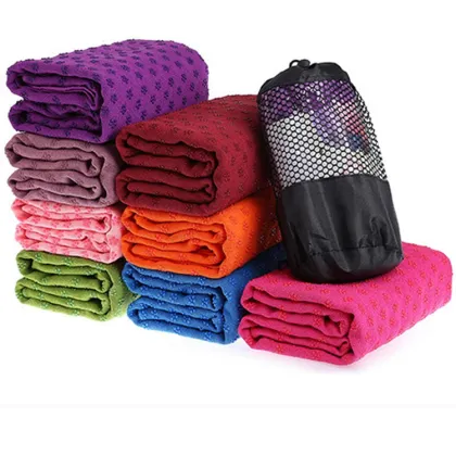 Non-slip microfiber yoga mat towel yoga sports towel