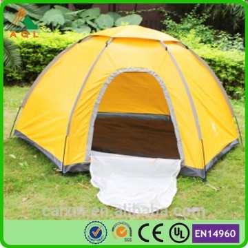 Made in China Four Person Hexagonal Style Outdoor Camping Folding Tent for Sale