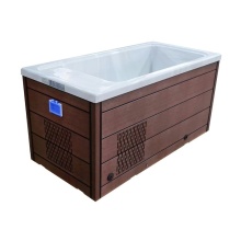 Outdoor ice bath acrylic cold plunge
