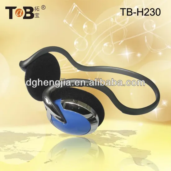 newest neckband headphone with oil plated