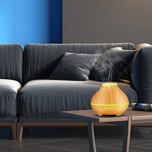 Amazon Wood Grain Oil Diffuser With Timer Setting