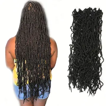 Wholesale Bobbi boss 36 inch Synthetic Crochet Hair Braid  Extensions Ombre Faux locs Hair Nu locs Braid Hair