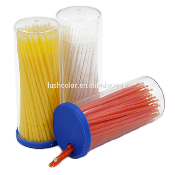 Eyelash Extension Removal Makeup Tool Microbrush Applicators Disinfection Cleaning Rod