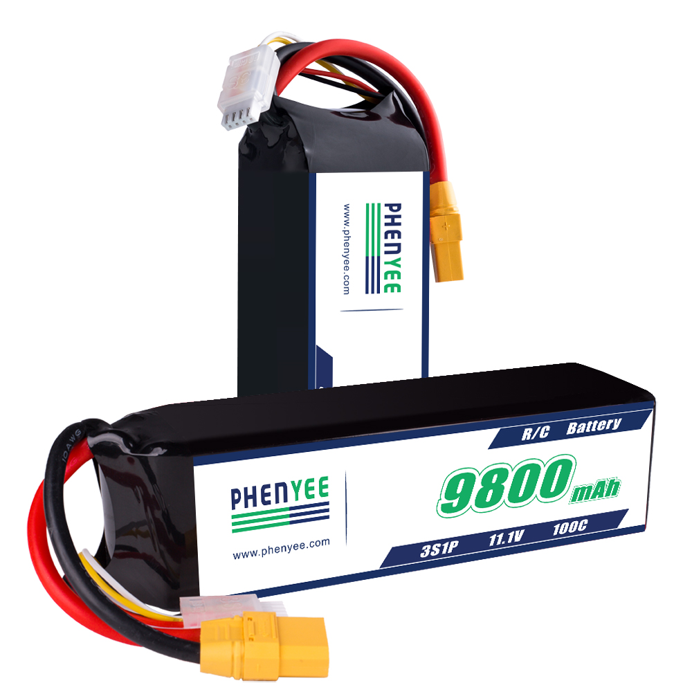 Li-polimer battrey untuk kereta rc 9800mah 100c 3s