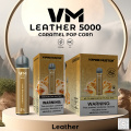 Leather Electronic cigarette 5000