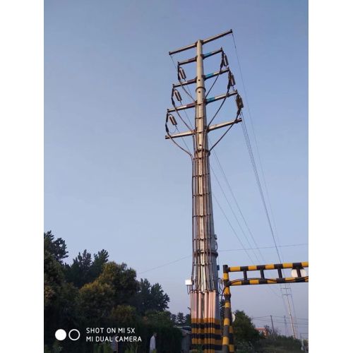 Transmission Line Steel Tubular Pole