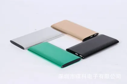 Portable Smart Mobile Aluminum Power Bank Smart Electronics