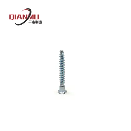 Hexagonal wood screw with galvanized hexagonal head