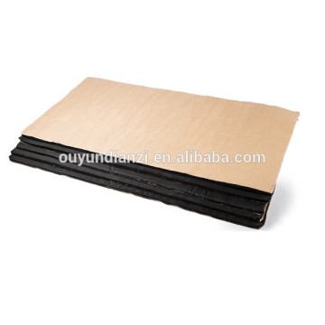 600mm*300mm best soundproof rubber and alminum foil deadening