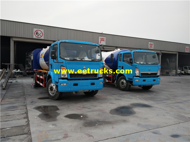 LPG Gas Filling Trucks