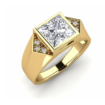 Elegant Mens Diamond မင်္ဂလာဆောင်အဖွဲ့များ