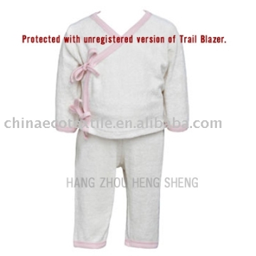 Bamboo organic Children bathrobe