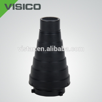 Studio Photo Adapter Conical Snoot Reflector For Studio Strobe Flash