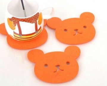 Heat - Resistant 3d Rubber Silicone Coasters For Table Decoration