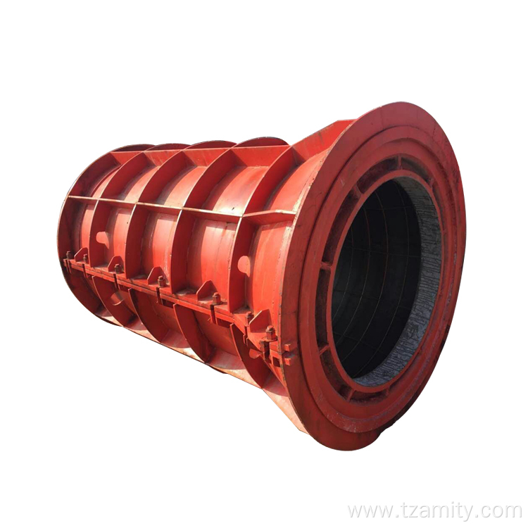 Precast concrete pipe steel mold