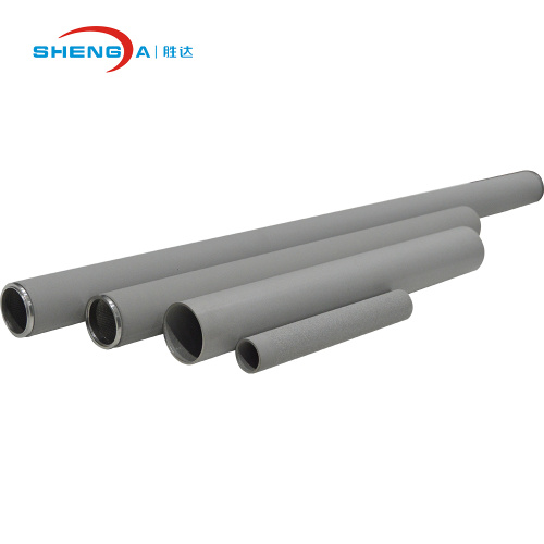 Sintered stainless steel 304 316 powder candle filter tube