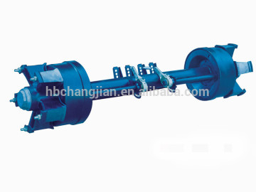 American Type Spoke Hub Axle Series High Quality Trailer Axle Manufacturer