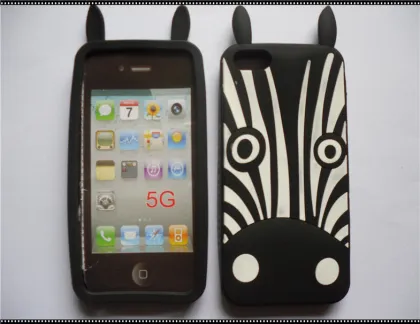Marc Jacobs Silicone Cell Phone Case Flexible For Iphone 5 / 5s