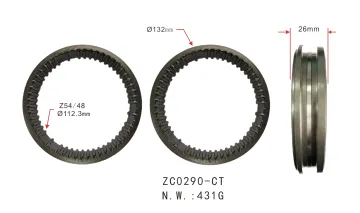 OEM 33364-36080 Transmission Gearbox Parts Sliding Sleeve for Toyota 14B 2nd&3rd
