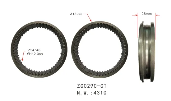 OEM 33364-36080 Transmission Gearbox Parts Sliding Sleeve for Toyota 14B 2nd&3rd