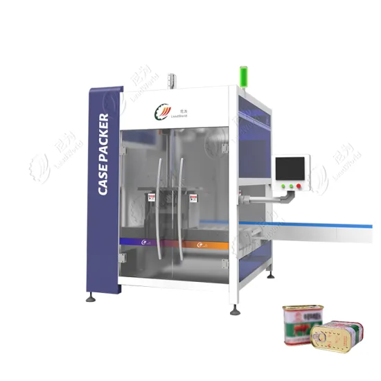 Leadworld Auto Case Packer Carton Side Load System