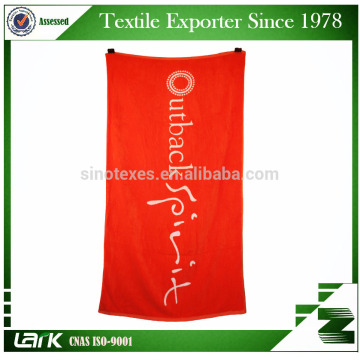 High quality Promotional Printed Beach Towel, large logo printing bath towel, wholesale towel