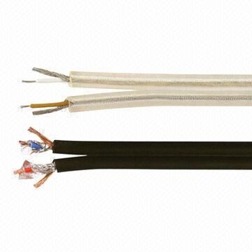 Braid foil shield microphone cables, 24K gold-plated
