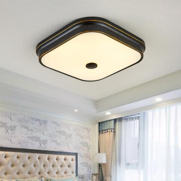 INSHINE Plafoniera in metallo nero e ottone semplice