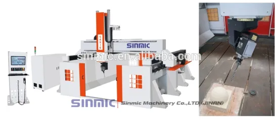 Good performance!! 5 axis cnc router machine