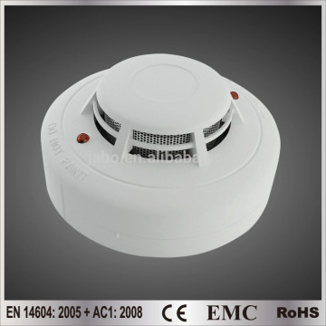 Photoelectric wired smoke detector with EN standards
