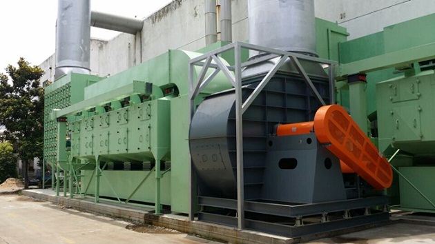 Activated carbon adsorption desorptionRCO