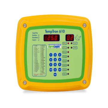 Poultry Farm Climate Control with Agrologic Rotem Controller