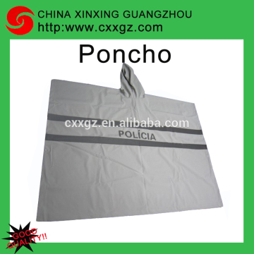 CHINA XINXING High Quality Military Army Polyester Nylon PVC PU Coated Raincoat Poncho