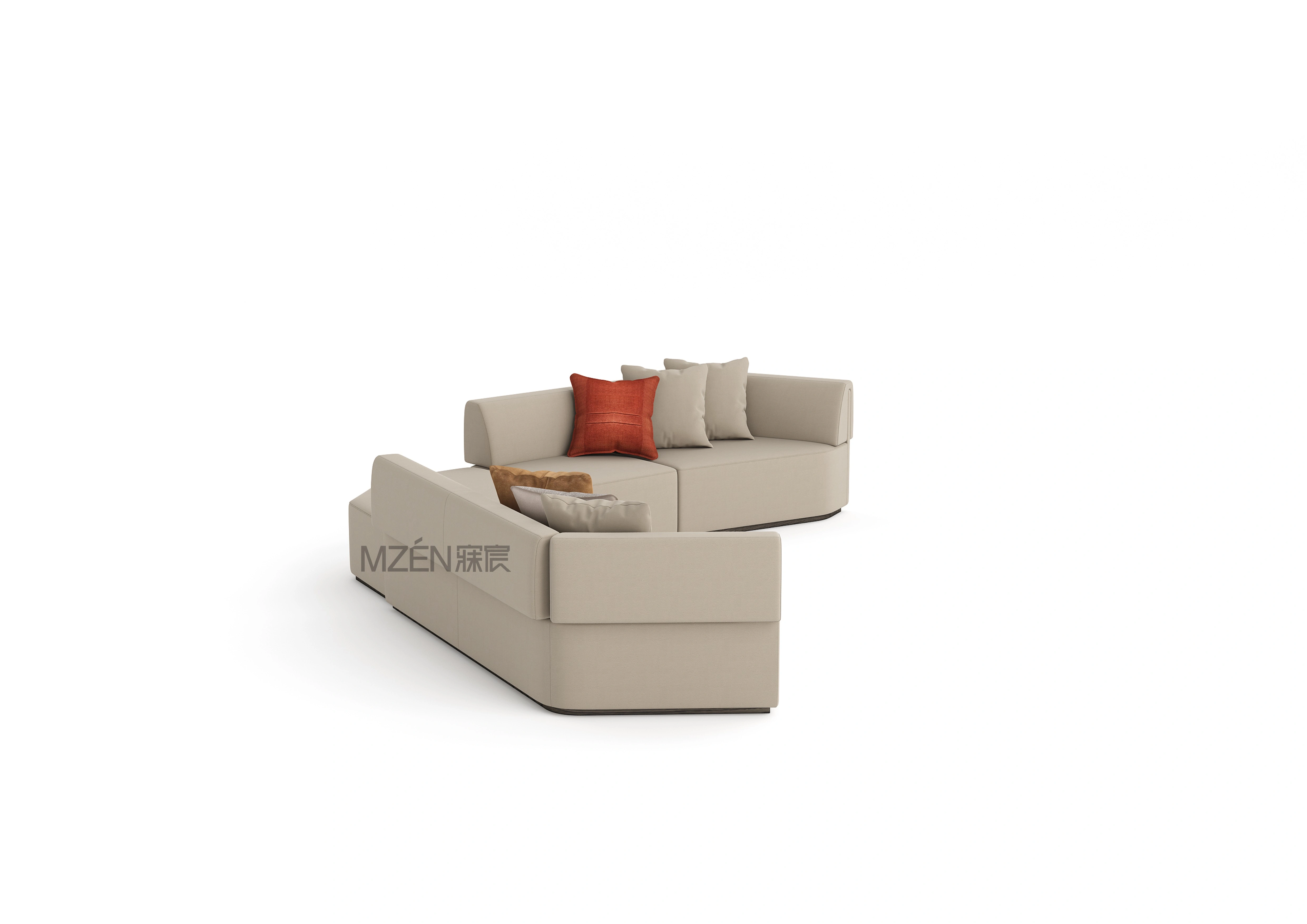 Modern Weave Rattan Lounge Chair