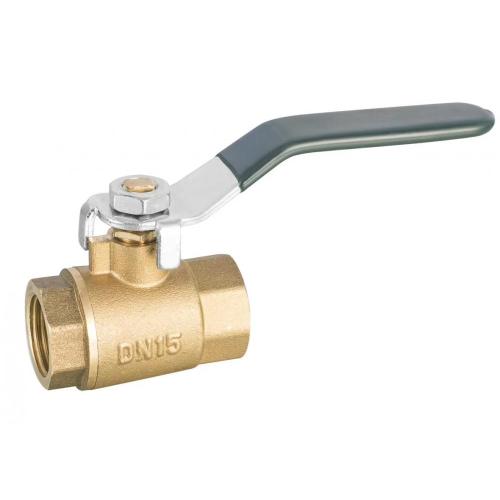 11/4 Full Port Lead Free Brass Ball Valves PN20 CW617N With Steel Handle