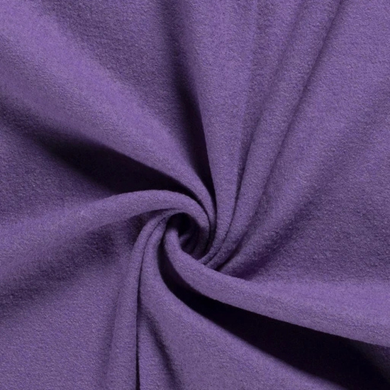 Knitted 100% boiled wool fabric