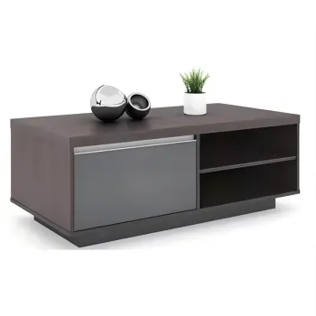 Modern Minimalist Wooden Reception Table for Office and Living Room