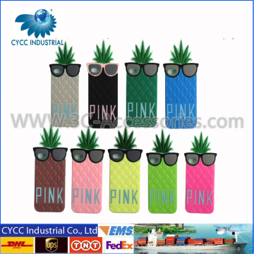 New product Pineapple glasses Style Protector Case For Smartphone