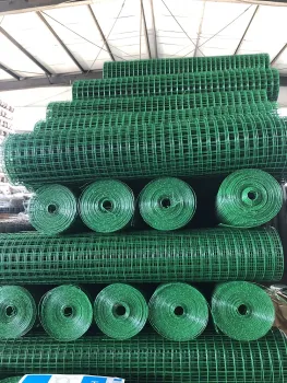 PVC Coated Welded Wire Mesh Garden Fence