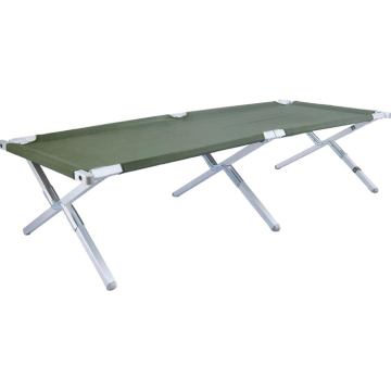 Lightweight Portable Camping Sleeping Foldable Camping Bed With Steel Stand
