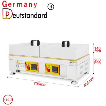 Máquina eléctrica de alta calidad para hacer panqueques con soufflé con máquina de bocadillos CE para la venta