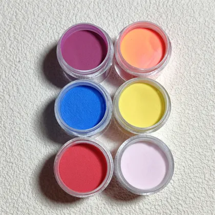 MH Ema Monomer Bulk Nail Supplies Dip Private Label 2In1 Pink & Clear Dipping Acrylic Powder Set 4oz