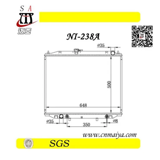 TERRANO radiator, OEM:21450-7F002