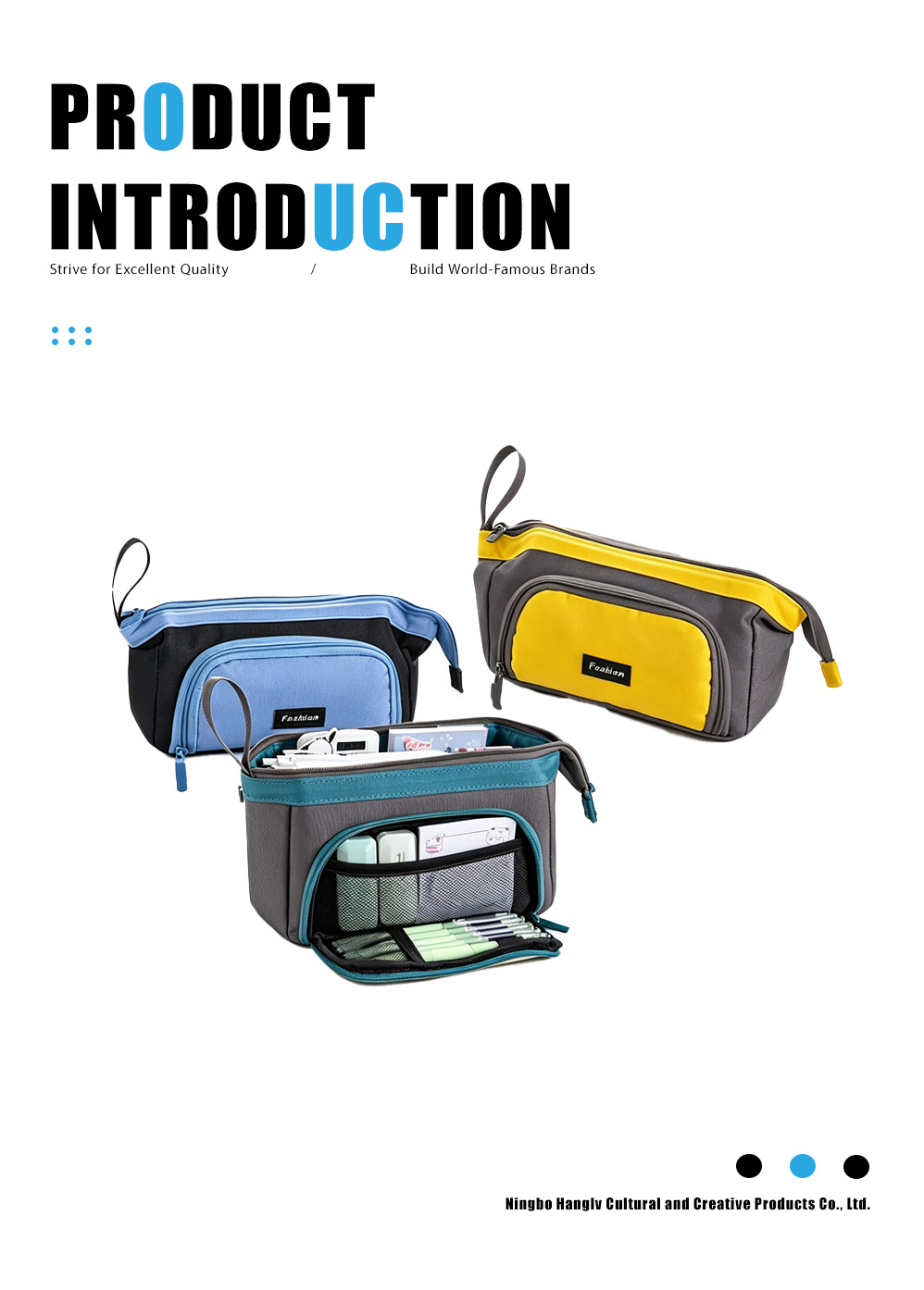 Vertical minimalist large-capacity pencil case(5)
