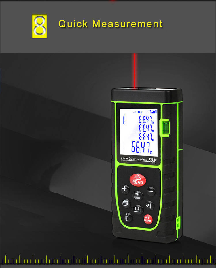 14 100m Laser Distance Meter Mini