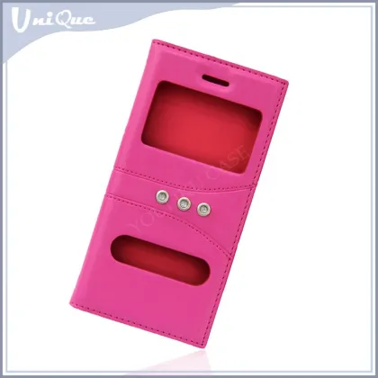 Leather flip case for oneplus one / two,Case cover for oneplus two,Mobile phone case for oneplus