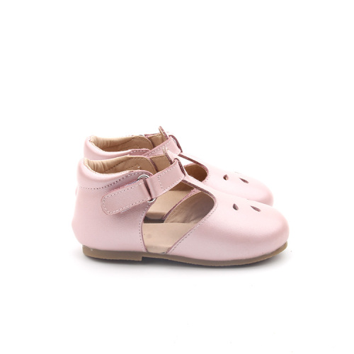 Leder T-Strap Kinder Mädchen Kleid Schuhe für Kinder