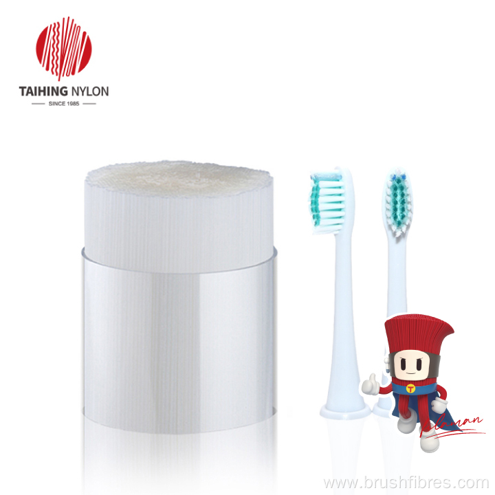 Antibacterial toothbrush bristle nylon filament PA612