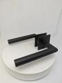 Hitam Black Powder Square Square Rose Magnet System Handle