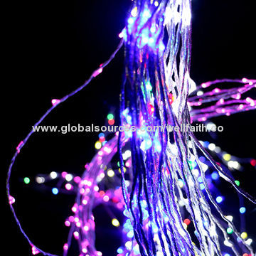 Outdoor Party/String Lights, Copper/Silver with 110/220V Voltage, Transformer Wedding Decoration